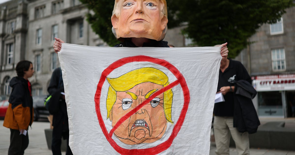 Scots Do Not Hold Back While Showing Trump How They Really Feel About The President's Visit
