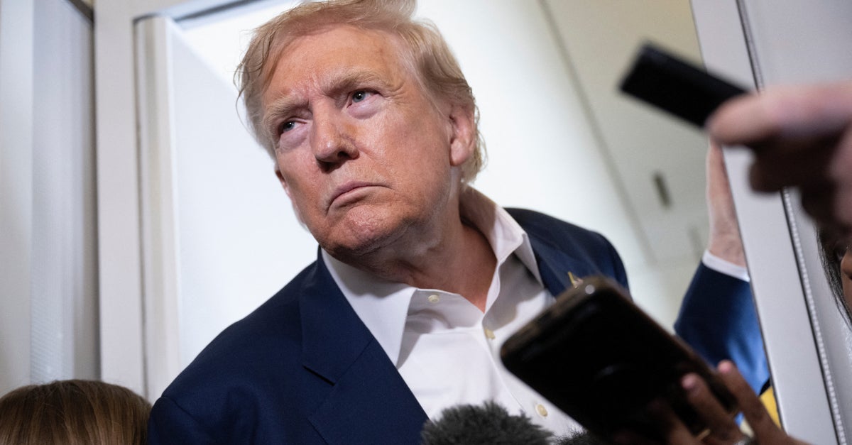 Trump ist sauer, dass die Leute ihn mit der Absage der