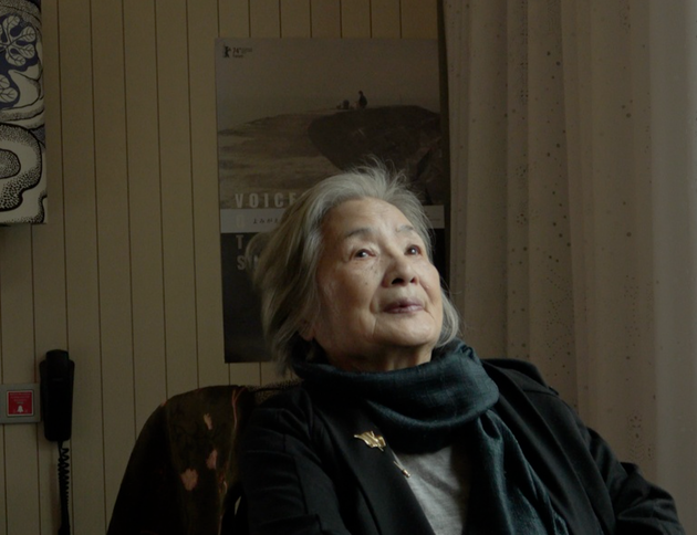 「よみがえる声」監督の朴壽南（パク・スナム）さん