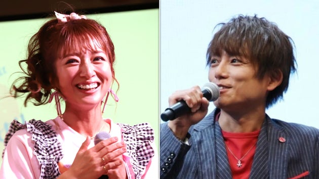 辻希美さん（左）と杉浦太陽さん（右）