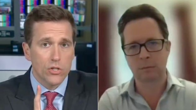 Wilfred Frost and Alex Burghart clashed on Sky News this morning