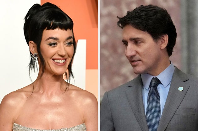 Katy Perry and Justin Trudeau