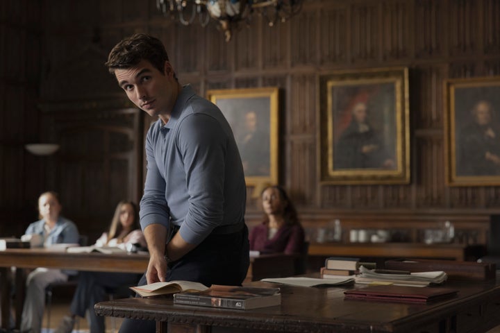 This New Film Is So Dangerous, Even Netflix's Large Film Star Cannot Save It 1 Corey Mylchreest as Jamie in "My Oxford Year."