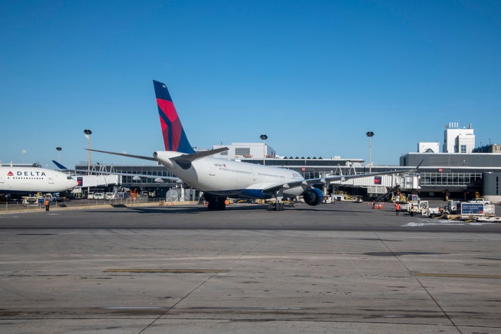 The Delta terminal at the Minneapolis-Saint Paul International Airport is pictured.
