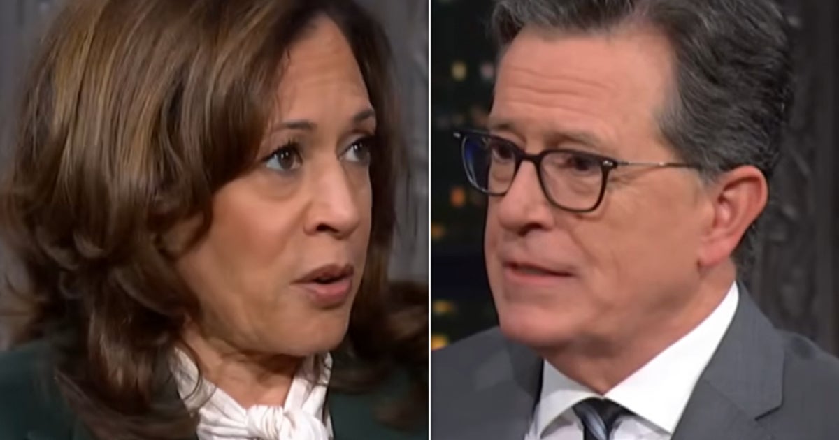 Kamala Harris Stuns Colbert With Candid Admission: ‘To Hear You Say That… Is Harrowing’