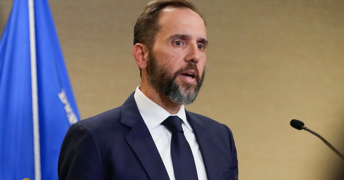 Ex-Trump Prosecutor Jack Smith Now Under Special Counsel Investigation