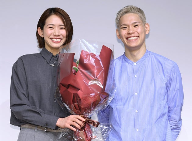 古賀紗理那＆西田有志夫妻