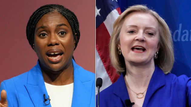 Kemi Badenoch and Liz Truss