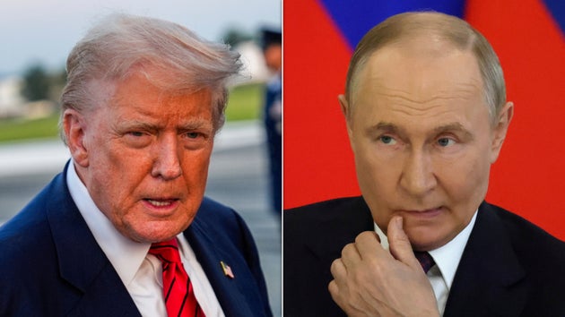 Donald Trump and Vladimir Putin