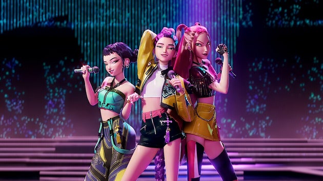 KPop Demon Hunters' central girl band HUNTR/X