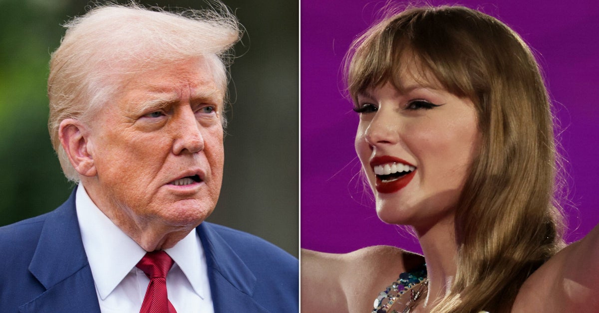 Donald Trump Disses Taylor Swift In Post Boosting Sydney Sweeney