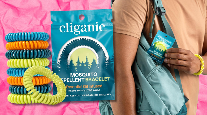 This 10-pack of mosquito repellent bracelets from Cliganic are loved by reviewers for keeping bugs away.