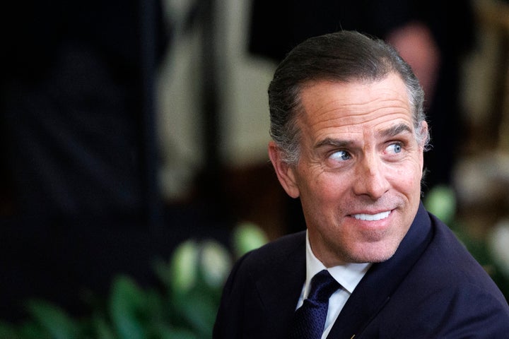 Hunter Biden, pictured during a Medal of Freedom ceremony on Jan. 4, 2025, in Washington, D.C.