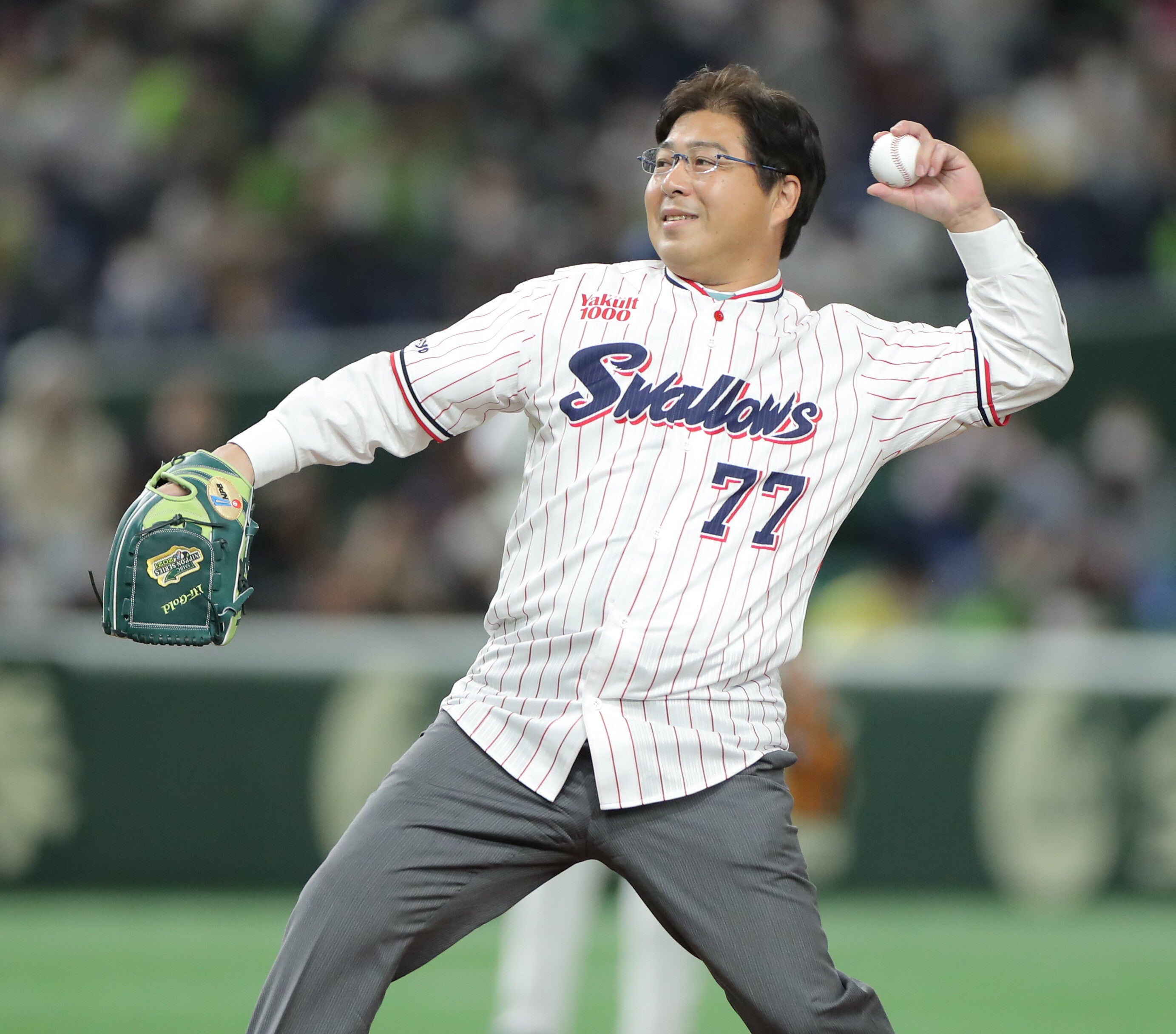 morimiai様　古田敦也 オーダーメイドメガネ EYEMETRICS（アイメトリクス）の新CMに