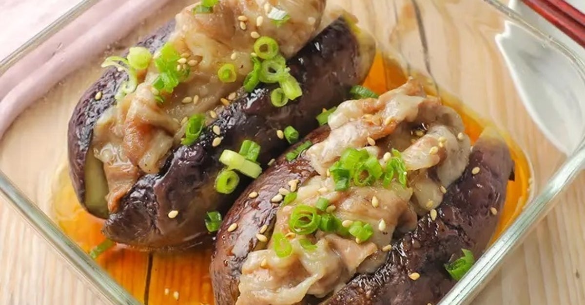 【なすに豚肉を挟むだけ】「もう週2で作ってる」「夏はこれ一択」レンジで簡単！なすの人気レシピ3選