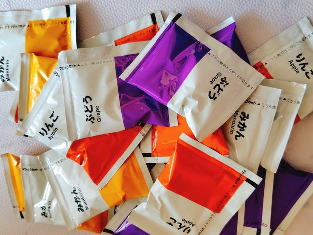 無印良品 冷やしておいしい 果汁100%ゼリー 3種のフルーツ