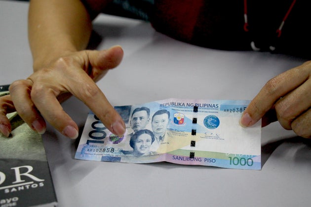旧1000ペソ紙幣