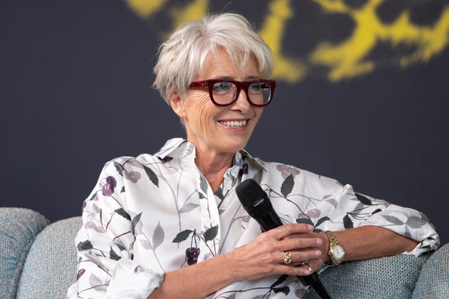 ロカルノ映画祭に参加したエマ・トンプソンさん（2025年8月9日）