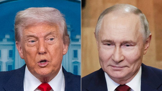 Donald Trump and Vladimir Putin
