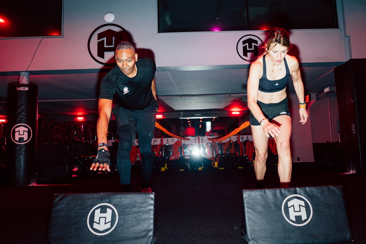 The Fable About Getting older That’s Holding You Weaker Than You Ought to Be 2 Crawford and Lishman performing agility drills.