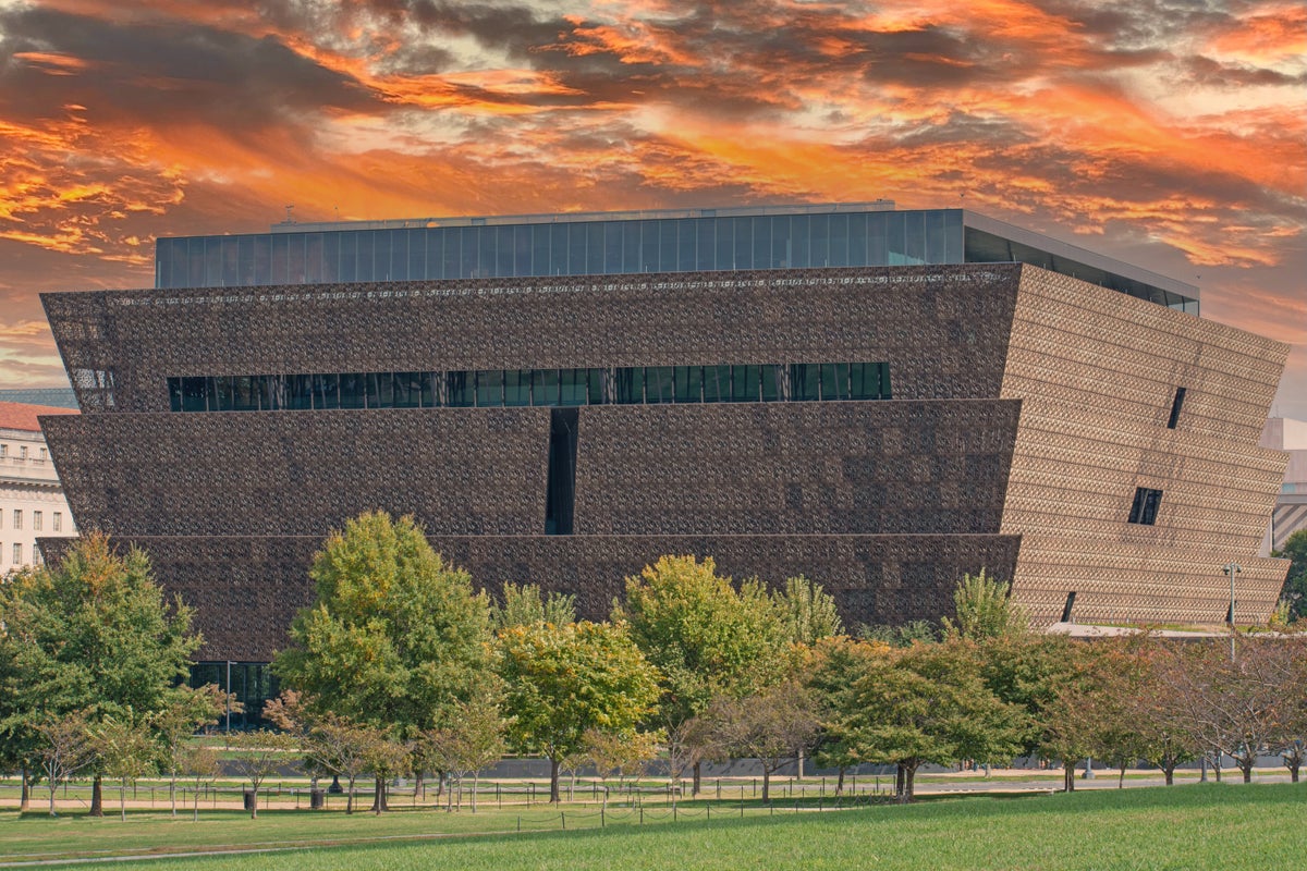 National Museum of African American History and Culture Building in Washington DC, USA