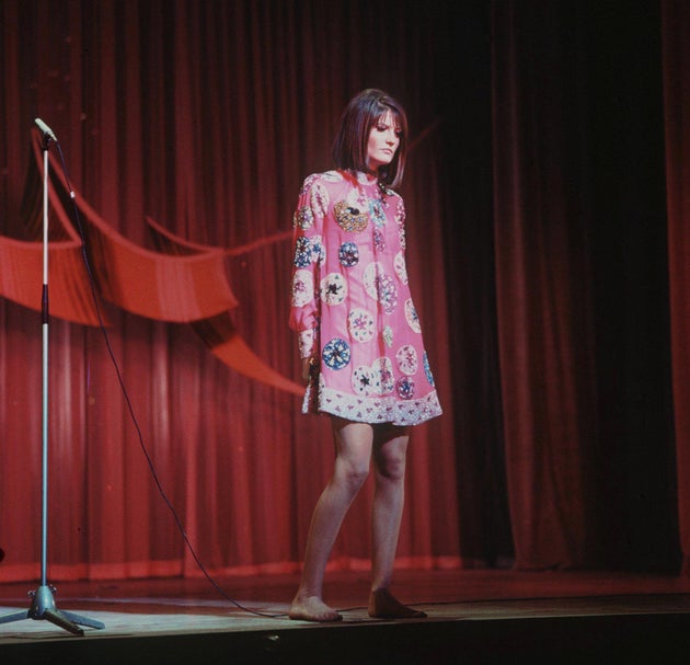 Sandie Shaw at Eurovision in 1966