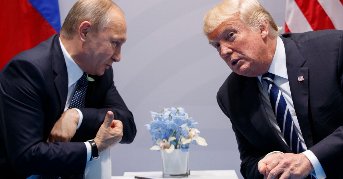 Trump Has A Stark Warning For Vladimir Putin Ahead Of Their Alaska Meeting
