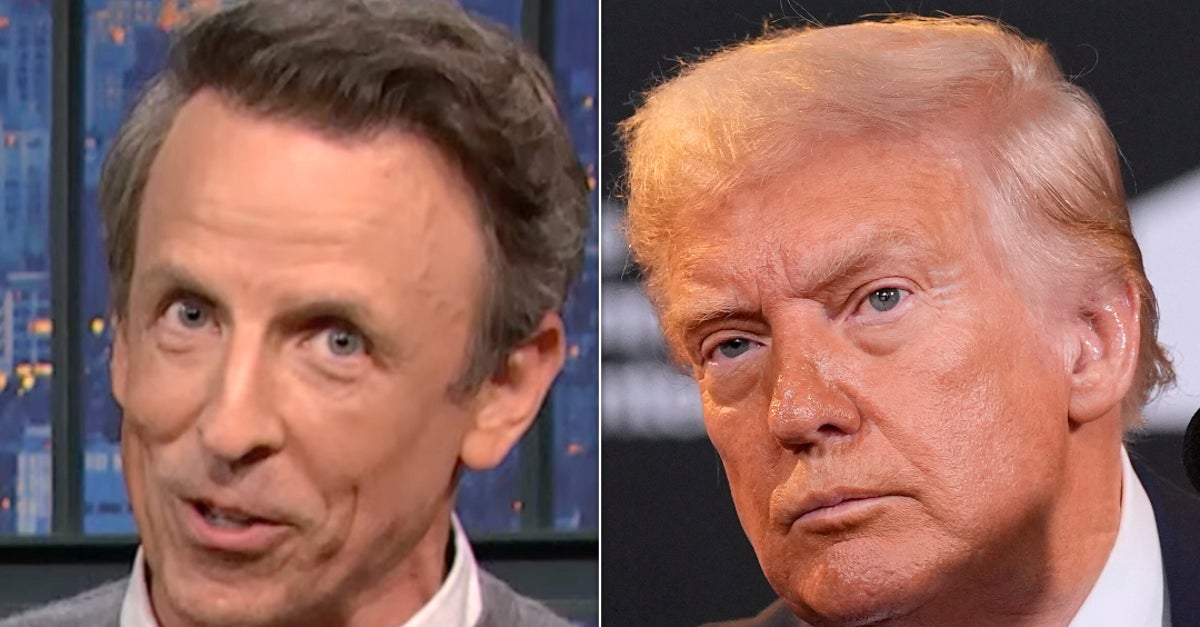 'F**king Hypocrites!': Seth Meyers Rips Conservatives' Radio Silence On This Trump Claim