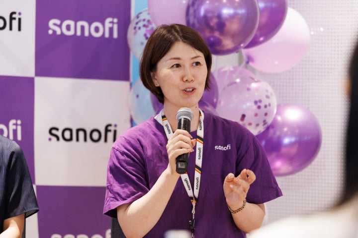 サノフィ 女性医師社員の白木ゆりさん