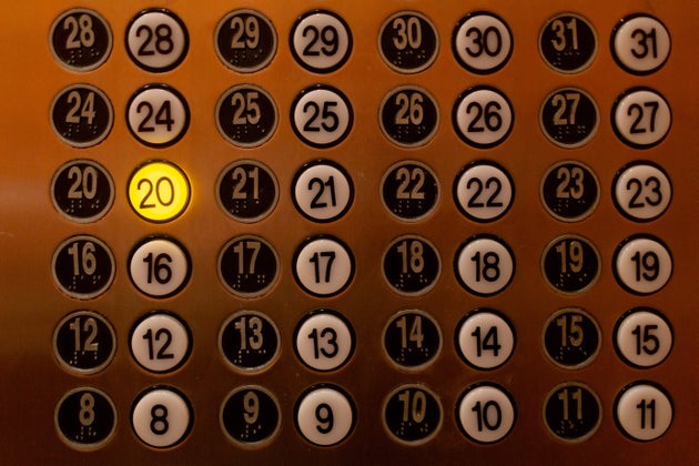 The study found that hotel elevator buttons received about a third of all touches.