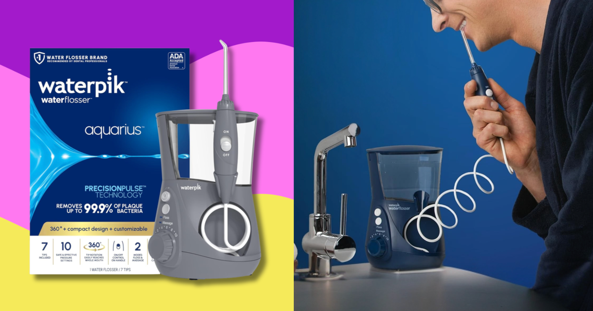 People Are Obsessed With This Water Flosser — And Today It’s 50% Off People Are Obsessed With This Water Flosser — And Today It’s 50% Off