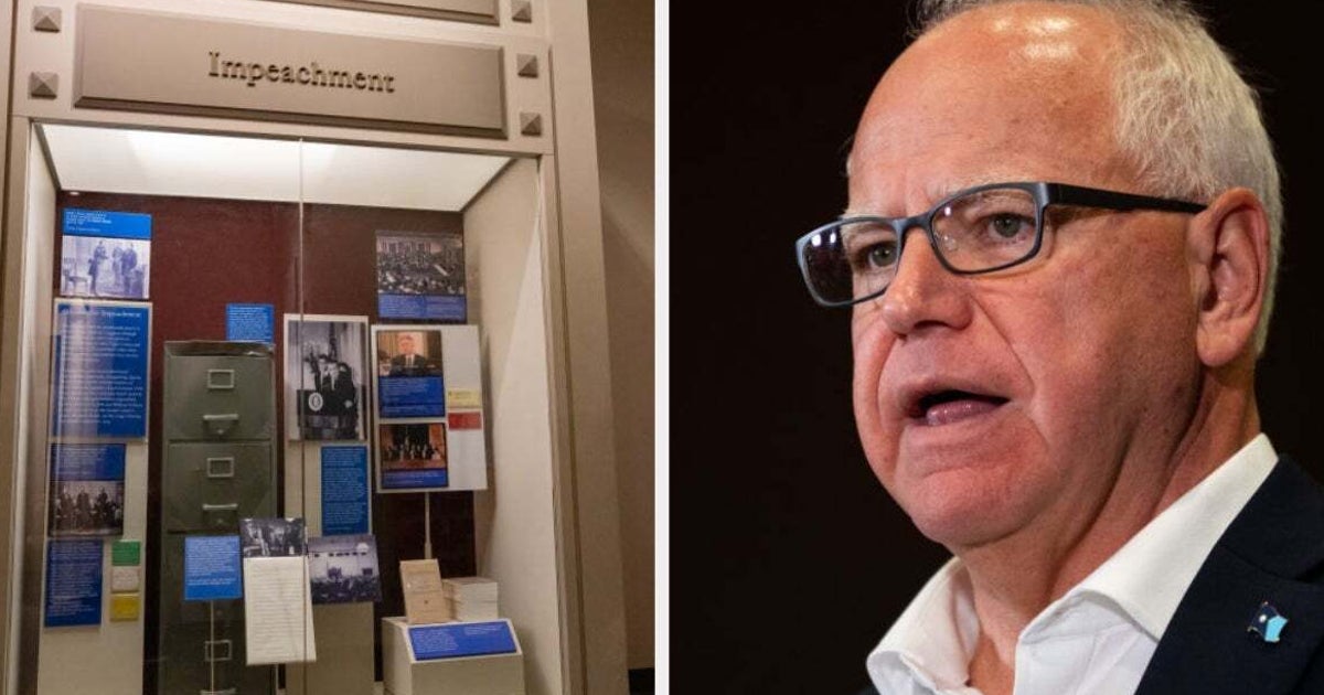 Tim Walz's Response To Trump's Depressing Smithsonian Audit Plans Is Going Viral – HuffPost