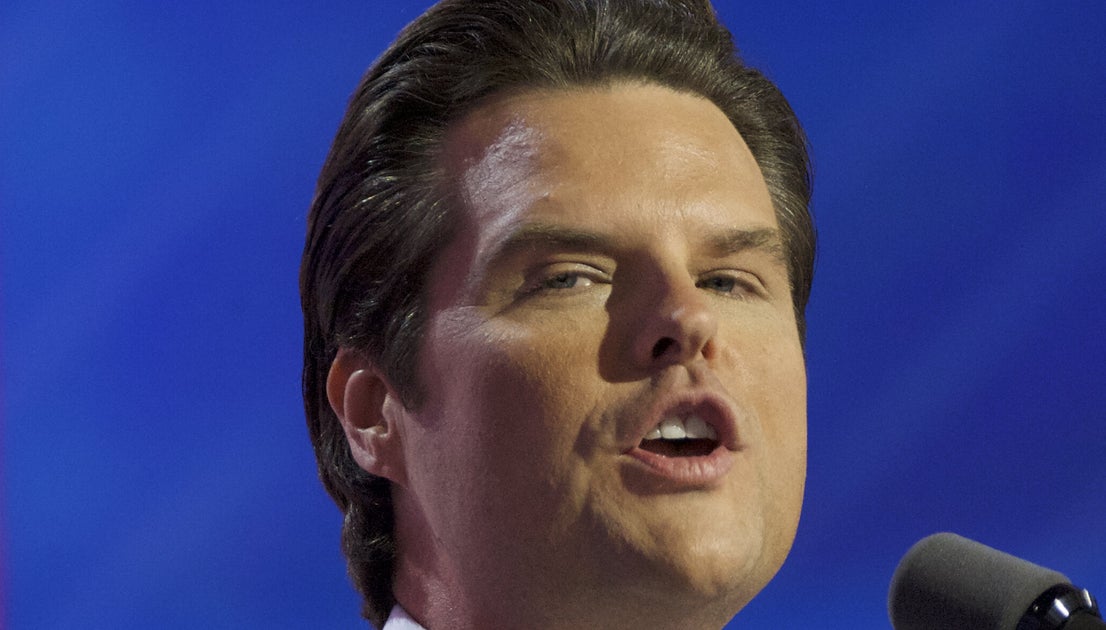 Matt Gaetz Apologizes After His MAGA-Aligned TV Network Used AI Images Of ...