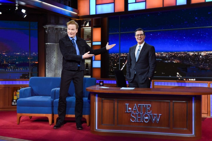 Conan de 1 Stephen Colbert's period as host