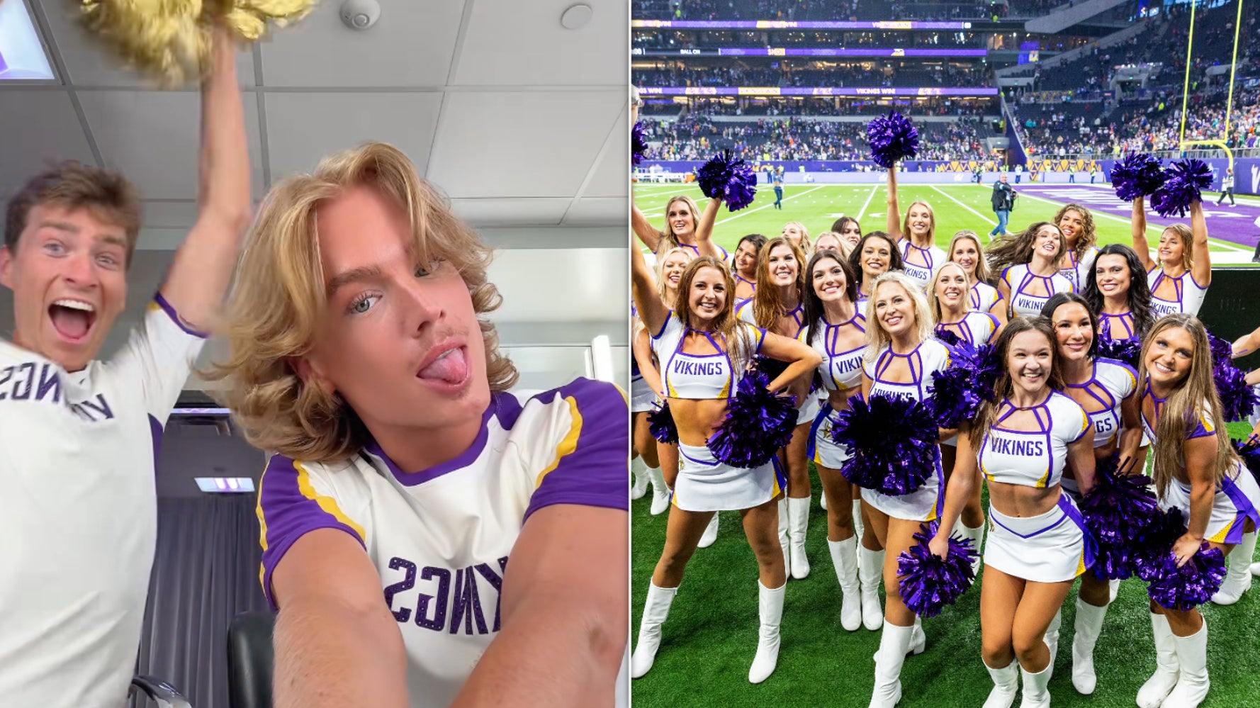 NFL Team Refuses To Back Down After Facing Backlash For Hiring 2 Male Cheerleaders | HuffPost Entertainment