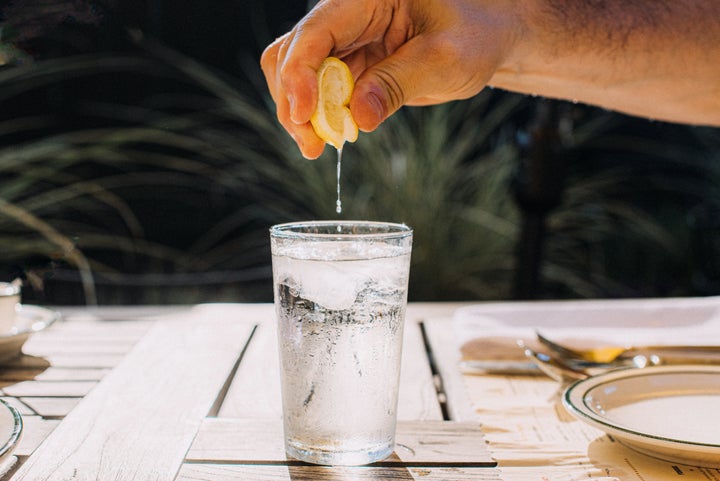 Seltzer with acidic lemon is a dentist's worst nightmare.