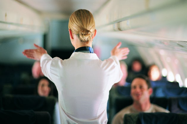 The main priority for flight attendants is safety, not service. 