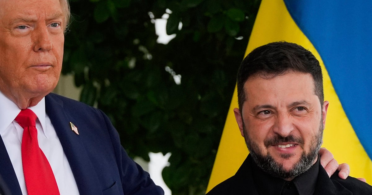 After Sucking Up To Putin But Getting Nothing, Trump Meets With Zelenskyy And Allies