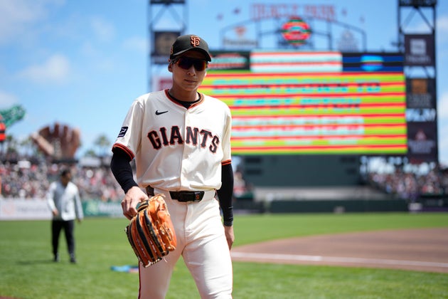 米MLBサンフランシスコ・ジャイアンツのイ・ジョンフ選手