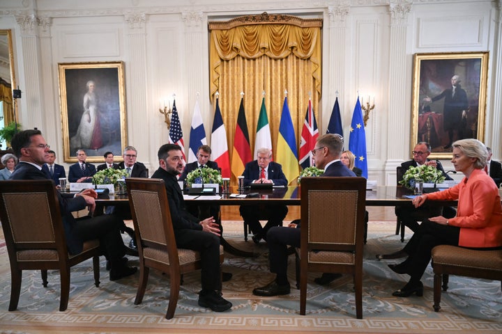 Triumph 1 European leaders join the Ukrainian President Volodymyr Zelenskyy in conversations with President Donald Trump on August 18, while trying to find a way to end Russia's offensive in Ukraine.