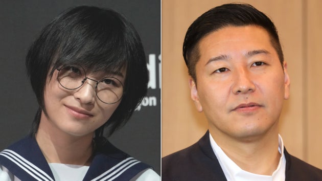 左:SUZUKAさん右:長田庄平さん