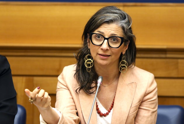 パレスチナ地域に関する国連特別報告者で、国際法と人権を専門とするフランチェスカ・アルバネーゼ氏（2025年7月29日）