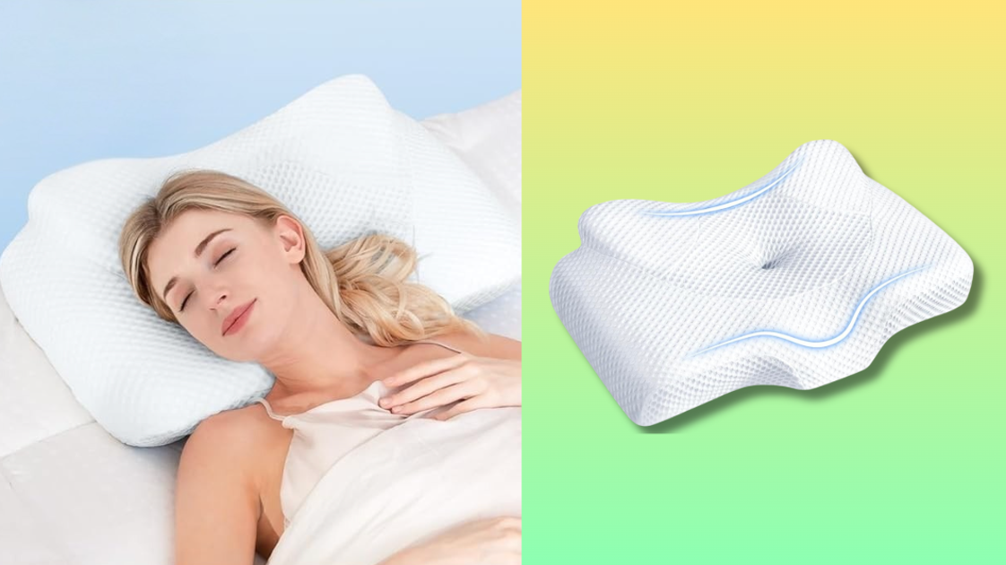 The Osteo Cervical Pillow For Neck Pain Is 50% Off At Amazon