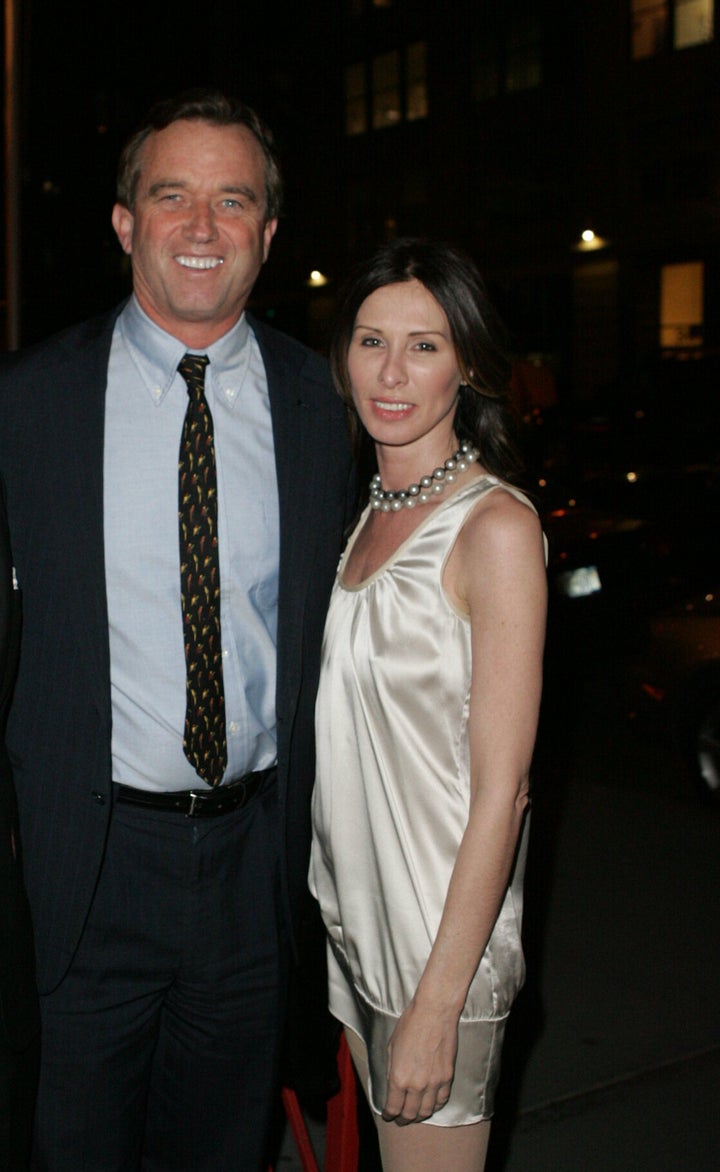 Kennedy and Radziwill at a birthday party in 2007.
