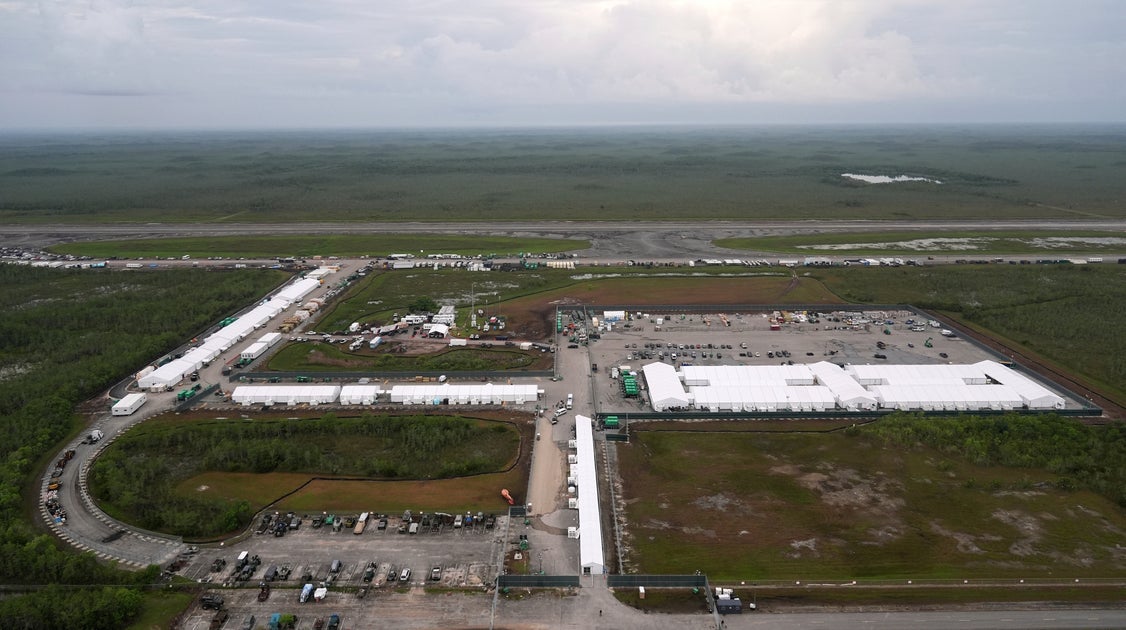 Judge Orders Florida To Stop Expanding 'Alligator Alcatraz' Detention Facility