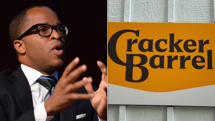 Jonathan Capehart said he's "sick of the outrage" from conservative "snowflakes" over things like the new Cracker Barrel logo.