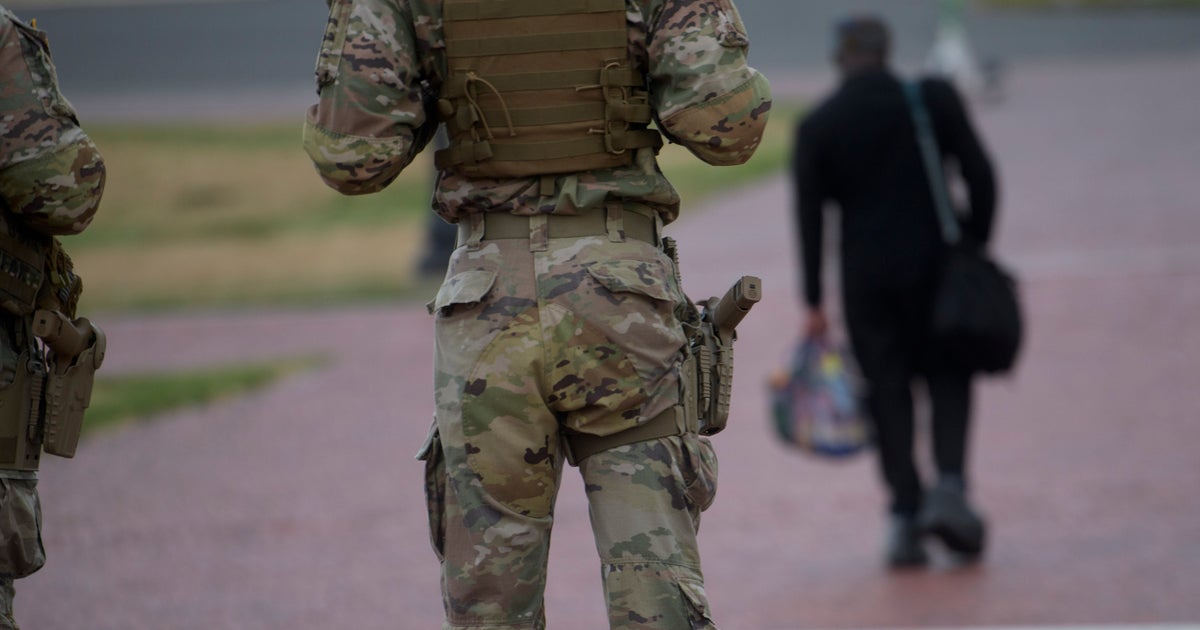 Pentagon Says Some Guard Units In Washington Are Now Carrying Firearms As Trump Targets More Cities