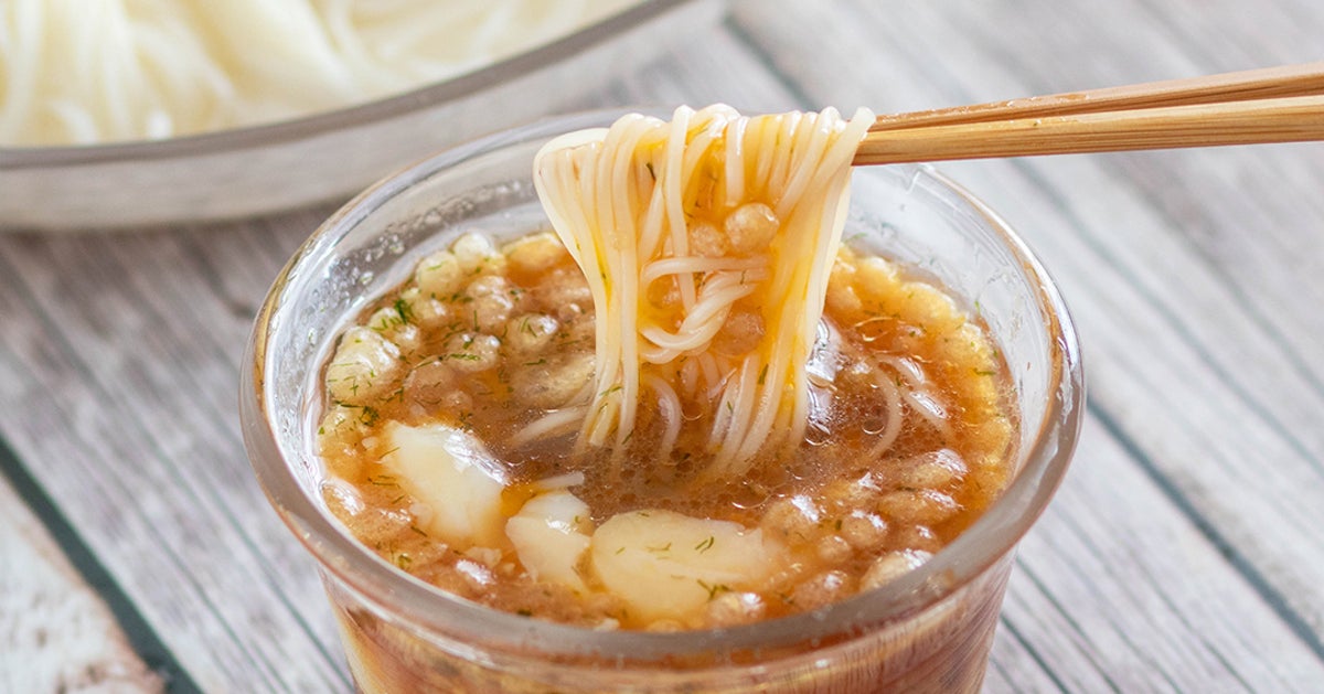 【そうめんが秒で消えます】「一口でハマったわ」いつものめんつゆに入れるだけ！最強めんつゆの作り方