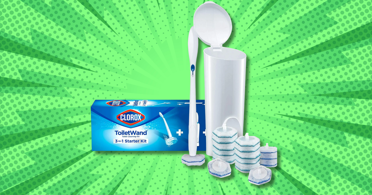 Clorox ToiletWand Makes Deep Cleaning A Breeze
