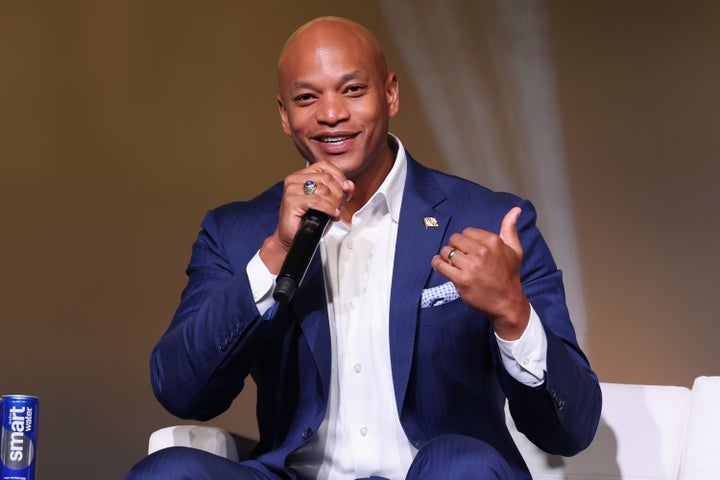Maryland Gov. Wes Moore speaks onstage during the 2025 ESSENCE Festival Of Culture on July 06, 2025, in New Orleans, Louisiana.